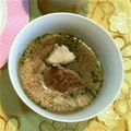 りんﾏﾏ♡'s cooksnap of when they made (^^)鶏肉と干しシイタケの酢入りスープ.