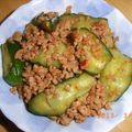 ちよし's cooksnap of when they made 温かきゅうりの豆板醤炒め.