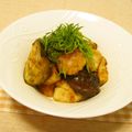 バカリャウ's cooksnap of when they made 鶏胸肉と茄子の照り焼き～梅風味～♪.