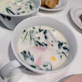 ゆいmaru3's cooksnap of when they made ほうれん草のお手軽クリームスープ☆簡単☆.