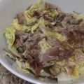 ginjin's cooksnap of when they made 豚と白菜のレンジ蒸し.