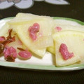 anjizi's cooksnap of when they made 簡単すぎっ！大根の桜もみ.
