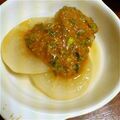 0414hyca's cooksnap of when they made ふろふき大根～ねぎ味噌～.