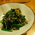 fufufunoko's cooksnap of when they made じゃこ＆ほうれん草.