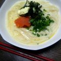 西園牌寢's cooksnap of when they made 明太バター釜玉うどん.