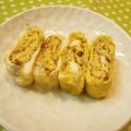 m@n@'s cooksnap of when they made しそゴマしらす卵焼き.