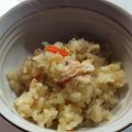 えるもかぷりこ's cooksnap of when they made 鶏とゴボウの炊き込みご飯.