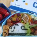 kame09's cooksnap of when they made しんかんせんべんとう＊キャラ弁＊.