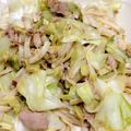 machawan⭐︎'s cooksnap of when they made 時短！ツナとキャベツの焼きうどん☆.