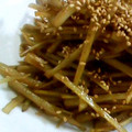 pumilala's cooksnap of when they made ごぼうのきんぴら.
