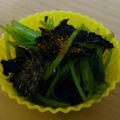Hinatairi's cooksnap of when they made ヘルシー小鉢☆みつばの焼き海苔あえ.