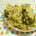 赤い電話's cooksnap of when they made 菜の花の天ぷら.