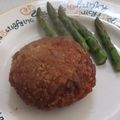 きらり流れ星's cooksnap of when they made 【メンチカツ】ふっくらジューシーで美味.