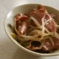 きらり流れ星's cooksnap of when they made もやしとベーコンのバター醤油炒め♫.