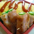 nasubeam's cooksnap of when they made お弁当におくらのベーコン巻き.