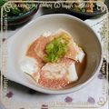 ＴＯＭＯＷＡＴ's cooksnap of when they made 簡単もう１品♪　豆腐の明太子餡かけ.