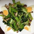 まさるママ's cooksnap of when they made ハイスピード♪　小松菜＆しめじ炒め.