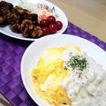 みずたンmama☆ミ's cooksnap of when they made ガーリックライス☆～お店の味を再現～.