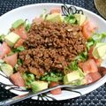 めめちー５４２７'s cooksnap of when they made ☆簡単＆おいしいタコライス☆.