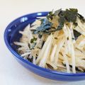 ななクレープ's cooksnap of when they made 大根と長芋の韓国のりサラダ.