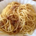 チンパンゆき's cooksnap of when they made 簡単なのに美味！！和風パスタ.