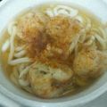さーさん！'s cooksnap of when they made １人のお昼に簡単タコ焼きうどん.