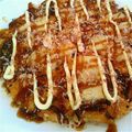 りんごりらっぱ112's cooksnap of when they made 簡単♪残りご飯でモチモチお好み焼き♫♬.