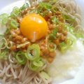 しゃむ伯爵's cooksnap of when they made 納豆とろろ（山芋）ネバネバぶっかけ蕎麦！.