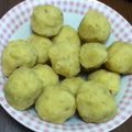 ゆっきー。。's cooksnap of when they made 焼き芋団子★.