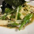 にゃつめ〜's cooksnap of when they made 水菜と山芋で♪食感が美味しいサラダ☆.