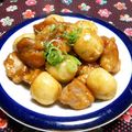 シャンプーハット's cooksnap of when they made 鶏肉と里芋の甘酢炒め.