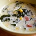ルロワ・モワ's cooksnap of when they made ホウレン草とチーズのミルクスープ.
