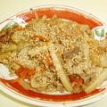 rikoponpon's cooksnap of when they made 豚こまと大根のきんぴら.
