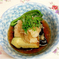 mt_eiko's cooksnap of when they made なすの素揚げみぞれ添え.