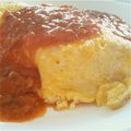 口笛花子ちゃん's cooksnap of when they made 超簡単オムライス　一人ランチにいかが？.