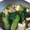 kaisa21's cooksnap of when they made 青梗菜とエリンギの豆腐チャンプルー.