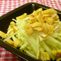 yukanosuke's cooksnap of when they made 油揚げと大根サラダ♡.