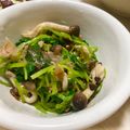 にゃつめ〜's cooksnap of when they made 三ツ葉としめじのお浸し.
