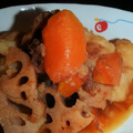 zhengui537's cooksnap of when they made もっちり蓮根と根菜のオカカ煮.