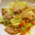 いなまめ's cooksnap of when they made 野菜たっぷり！豚肉のしょうが焼き♪.