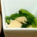 sky_birds's cooksnap of when they made ほうれん草（小松菜）と油揚げの煮浸し.