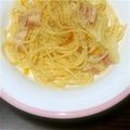 たまこ。's cooksnap of when they made ☆うちのクリームスープパスタ☆.