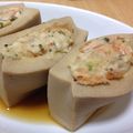 86ps's cooksnap of when they made 高野豆腐の鶏サンド（離乳食もついでに）.