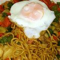 11m_m08's cooksnap of when they made オイスター風味★海鮮にら焼きそば.