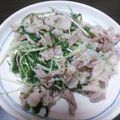まんちゃんＤ's cooksnap of when they made 水菜と豚肉＊塩麹炒め.