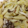 しぽまよ's cooksnap of when they made 美味ペンネ★アンチョビ・キャベツ・しめじ.