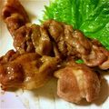 miku77's cooksnap of when they made 里芋deチーズin肉巻ステーキ♪.