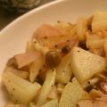 から。's cooksnap of when they made カブとハムとしめじのペペロンち～ず♪.