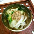 michei's cooksnap of when they made *ちょっぴりゴマ香る♪あったかおうどん＊.
