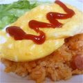 saccoapple's cooksnap of when they made ヘルシー簡単レンジDEオムライス♪.